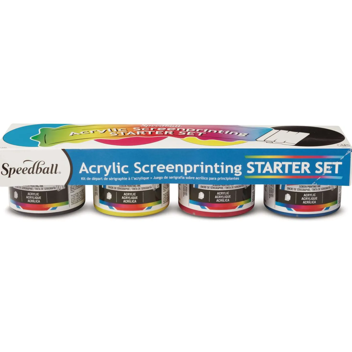 Speedball® Acryl-Siebdruckfarbe Starter-Set