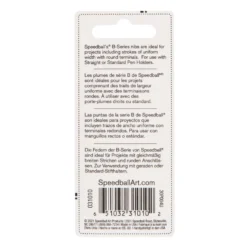 Speedball® B-Serie Schreibfeder 2er-Sets, rund