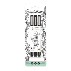 Speedball® Calligraphy Hand Lettering Brush Marker Set, 3-teilig