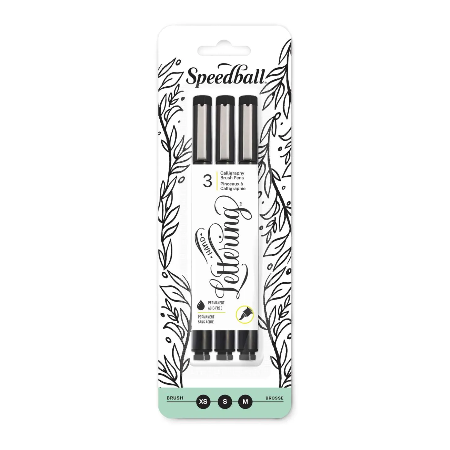 Speedball® Calligraphy Hand Lettering Brush Marker Set, 3-teilig