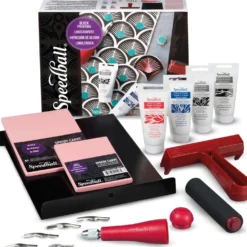 Speedball® Deluxe Textil-Linoldruck-Set