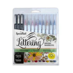 Speedball® Hand Lettering Pinselmarker Set