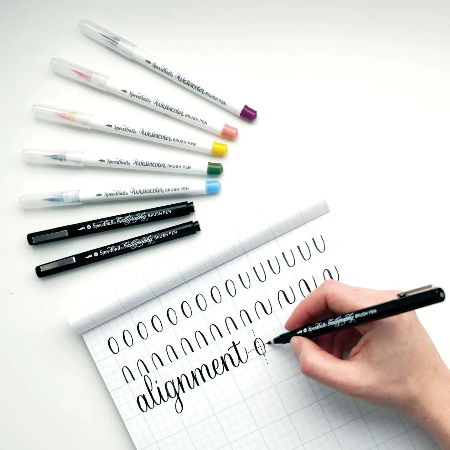 Speedball® Hand Lettering Pinselmarker Set