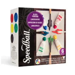 Speedball® Linoldruck-Textilfarben-Set