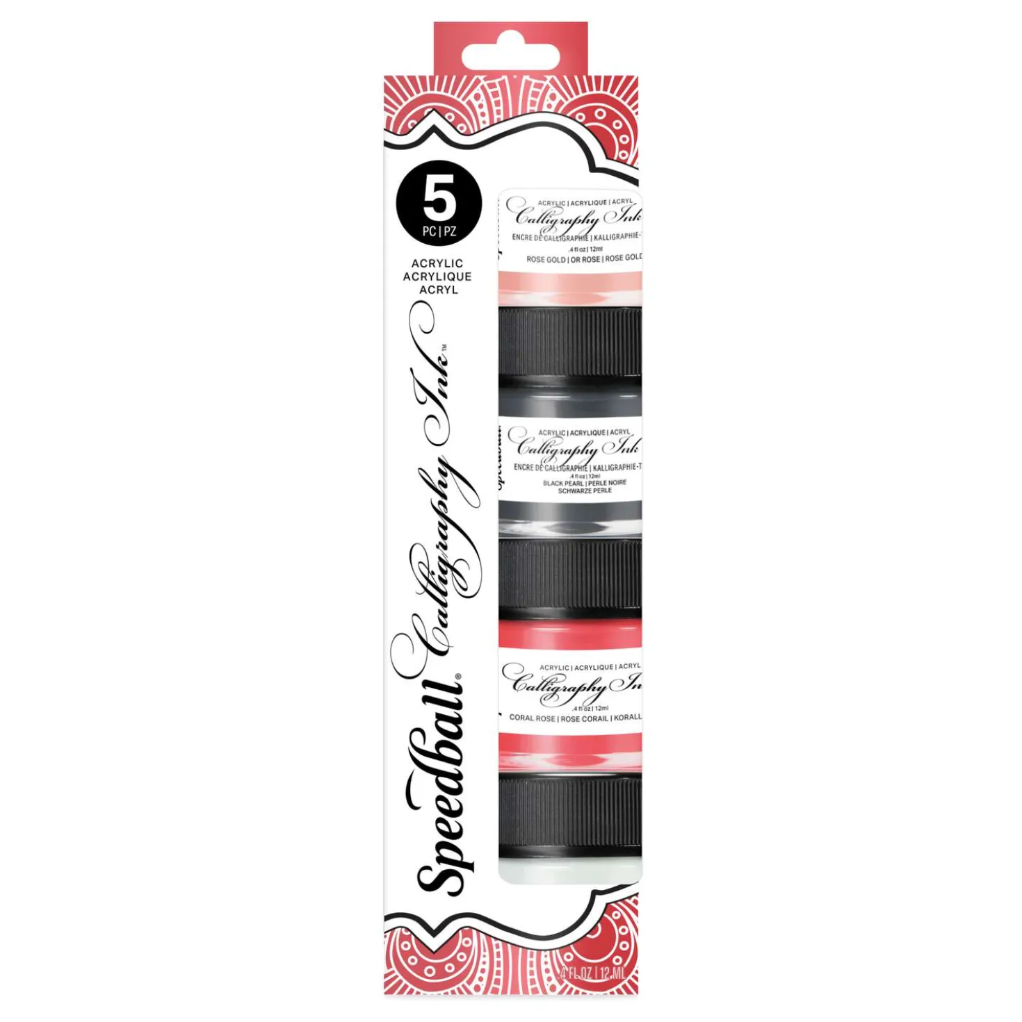 Speedball® Metallic Acrylic Calligraphy Set, 5-teilig