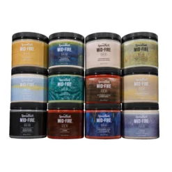 Speedball® Mid-Fire Bulk Pack Nr. 1, 12 Farben, je 473 ml