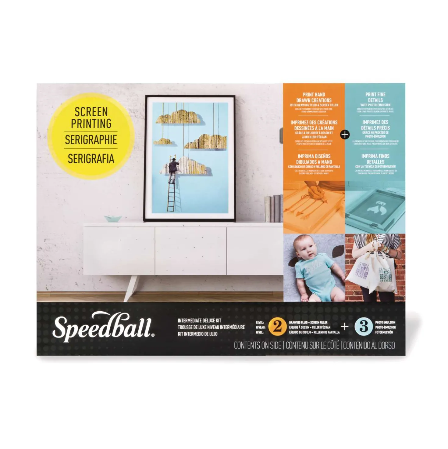 Speedball® Siebdruck-Deluxe Set für Fortgeschrittene