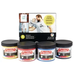 Speedball® Siebdruck-Textilfarben Basic-Set