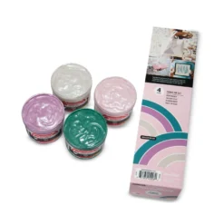 Speedball® Siebdruck-Textilfarben „Polished Pastels“-Set