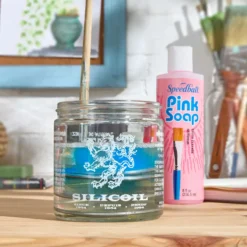 Speedball® Silicoil Glas Pinselwascher