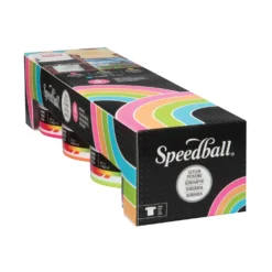 Speedball® Textil-Siebdruck-Set "Fluoreszierend"