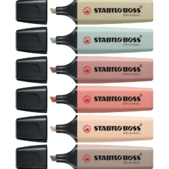 STABILO® BOSS® ORIGINAL NatureCOLORS Textmarker-Sets