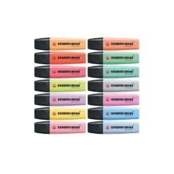 STABILO® BOSS® ORIGINAL Pastell Textmarker, Tischset
