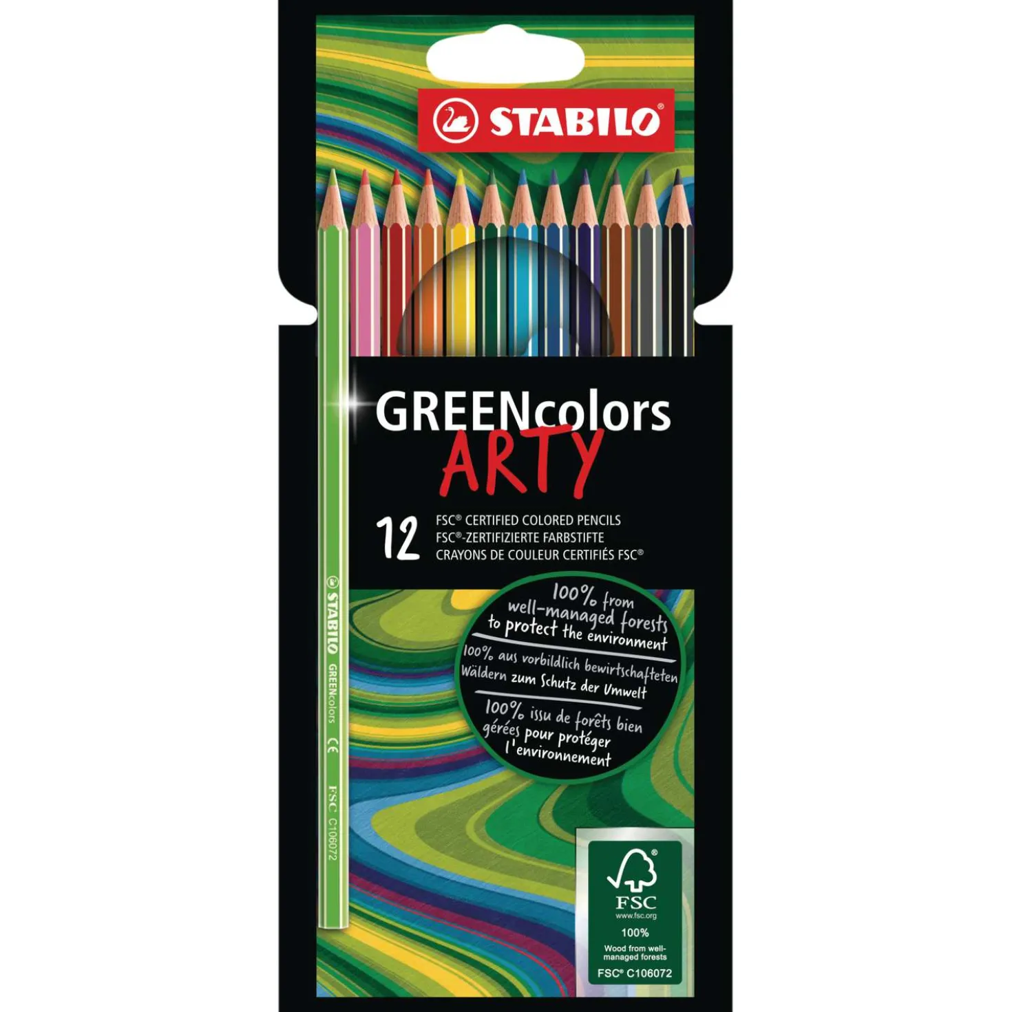 STABILO® GREENcolors ARTY Etuis
