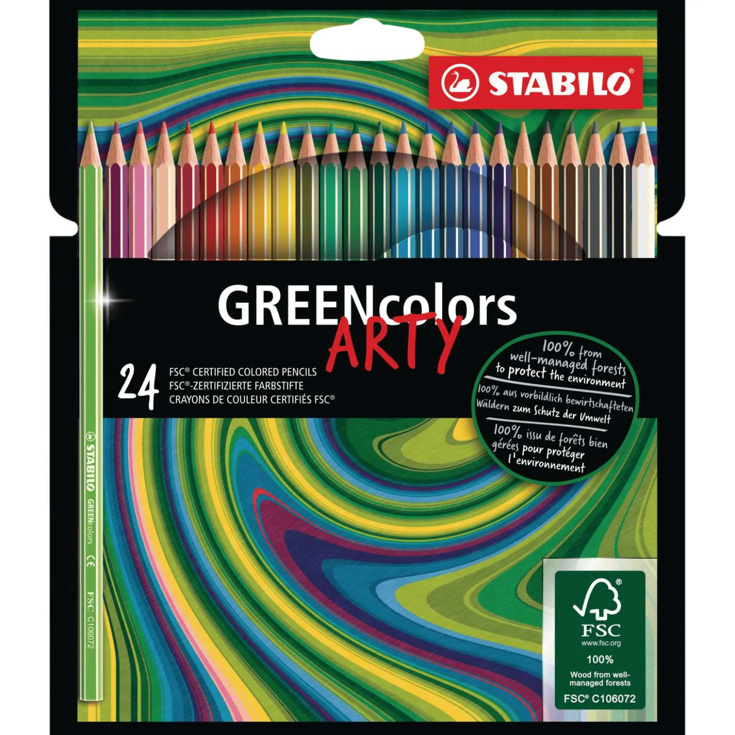 STABILO® GREENcolors ARTY Etuis