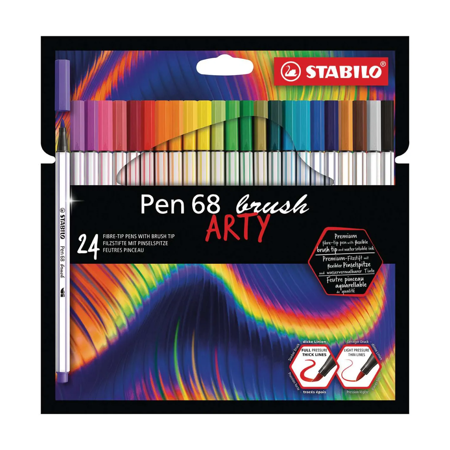 STABILO® Pen 68 brush ARTY Sets