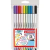STABILO® Pen 68 brush Kunststoff-Etuis