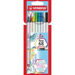 STABILO® Pen 68 brush Sets im Kartonetui