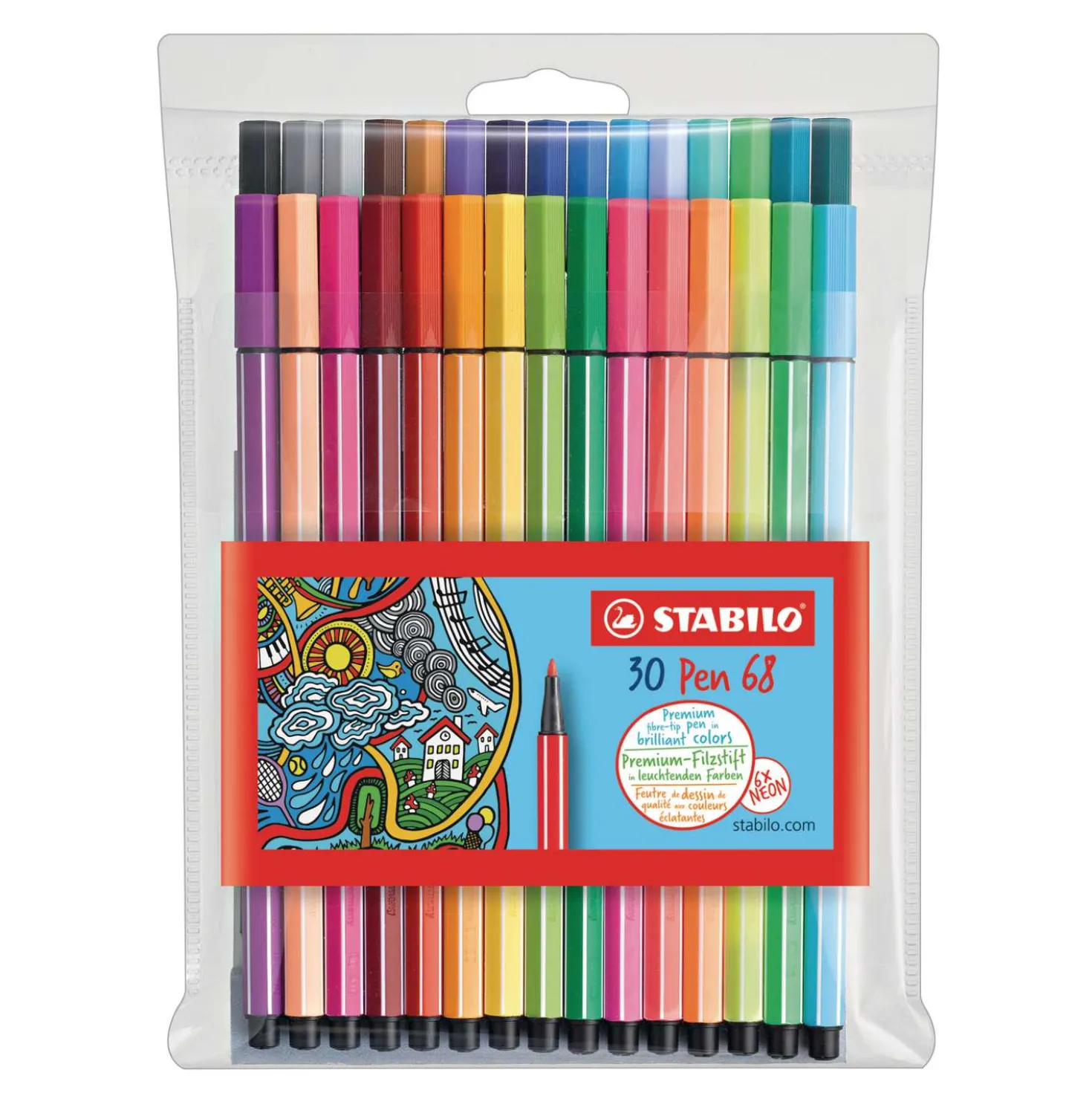 STABILO® Pen 68 Fasermaler im Set