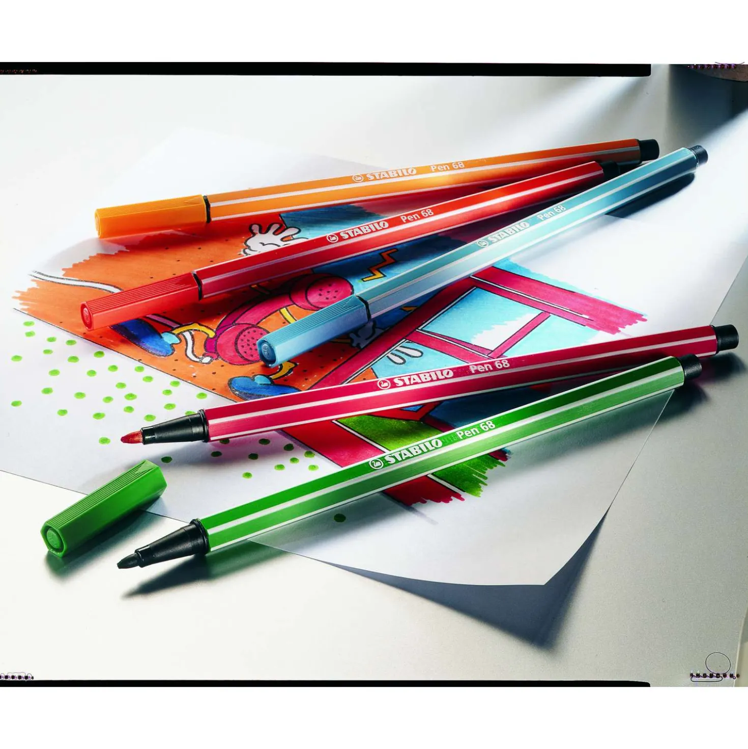 STABILO® Pen 68 Fasermaler im Set