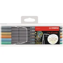 STABILO® Pen 68 metallic, 6er-Set