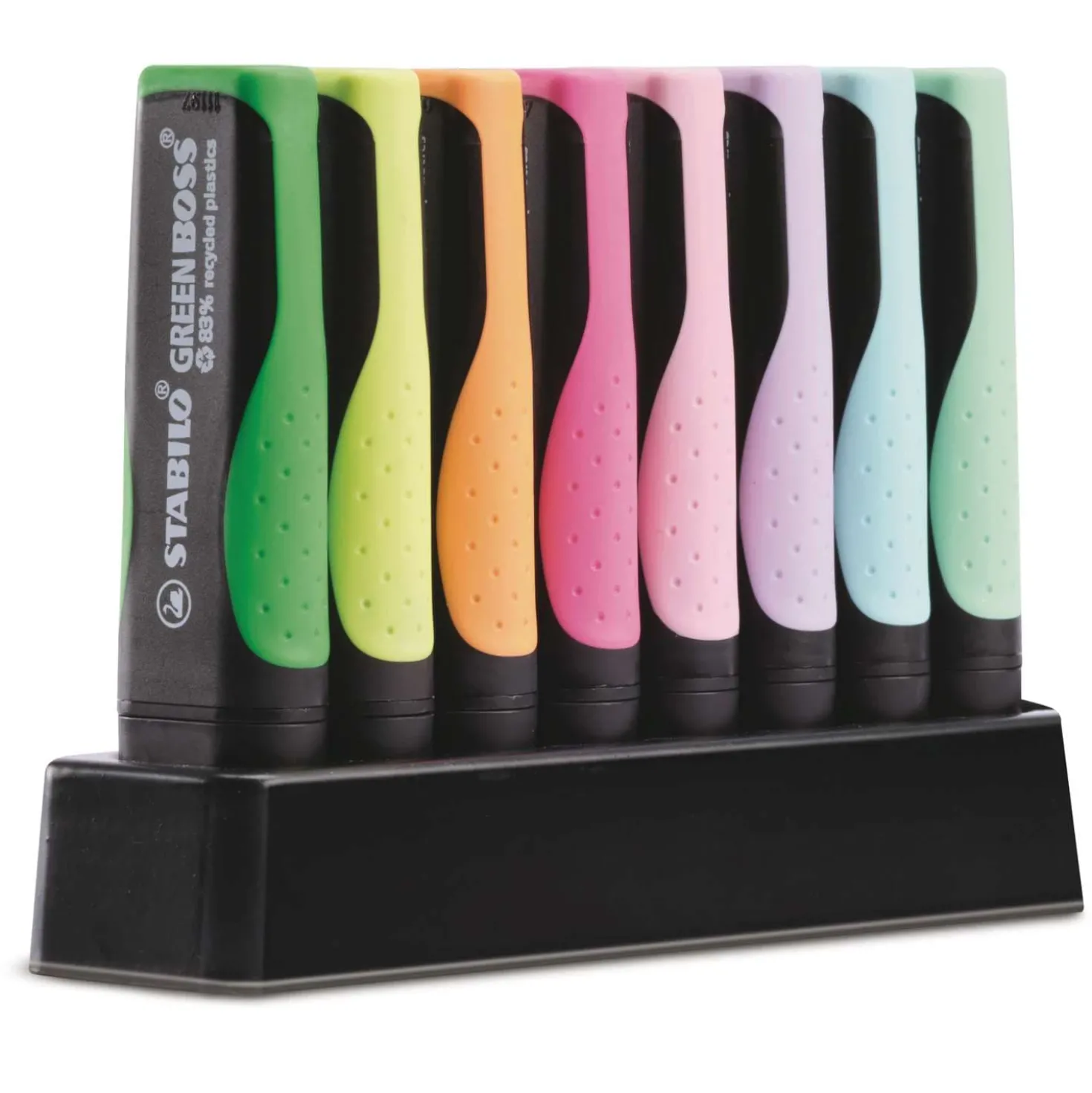 STABILO® Textmarker GREEN BOSS 8er-Tischset