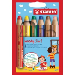 STABILO® Woody Farbstifte 3 in 1, Sets