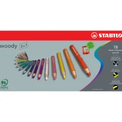 STABILO® Woody Farbstifte 3 in 1, Sets