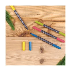STAEDTLER® 3001 Doppelfasermaler mit Pinselspitze Sets