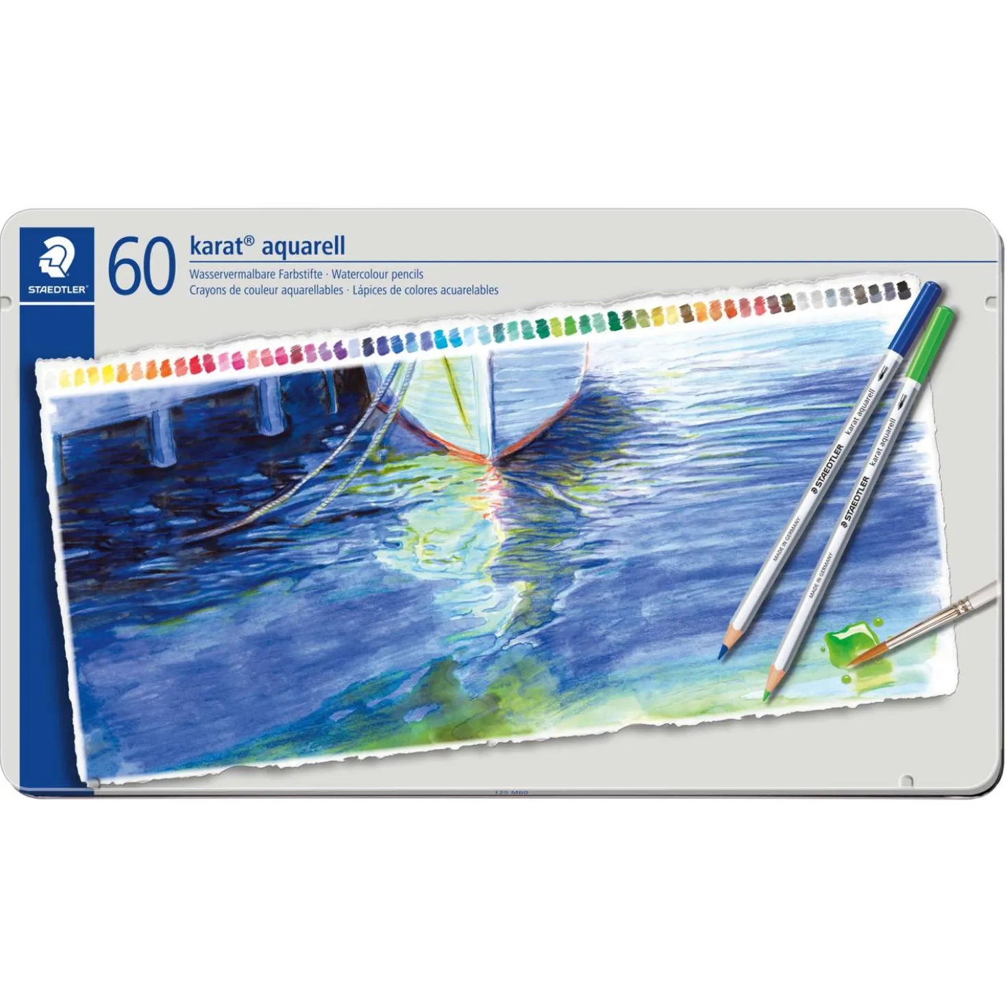 STAEDTLER® karat® Aquarell Aquarellstifte im Metalletui