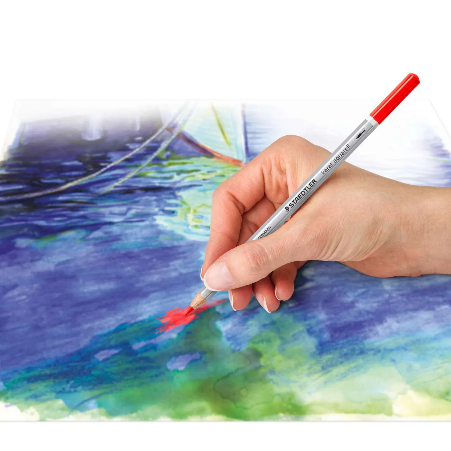 STAEDTLER® karat® Aquarell Aquarellstifte im Metalletui