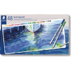 STAEDTLER® karat® Aquarell Aquarellstifte im Metalletui