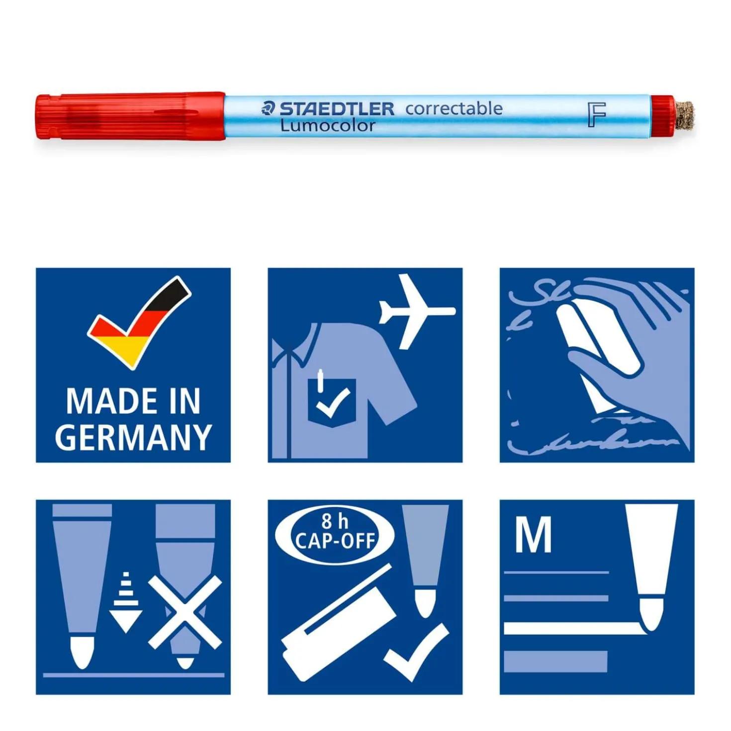 STAEDTLER® Lumocolor correctable 305 Folienstift, einzeln