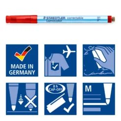 STAEDTLER® Lumocolor correctable 305 Folienstift-Set