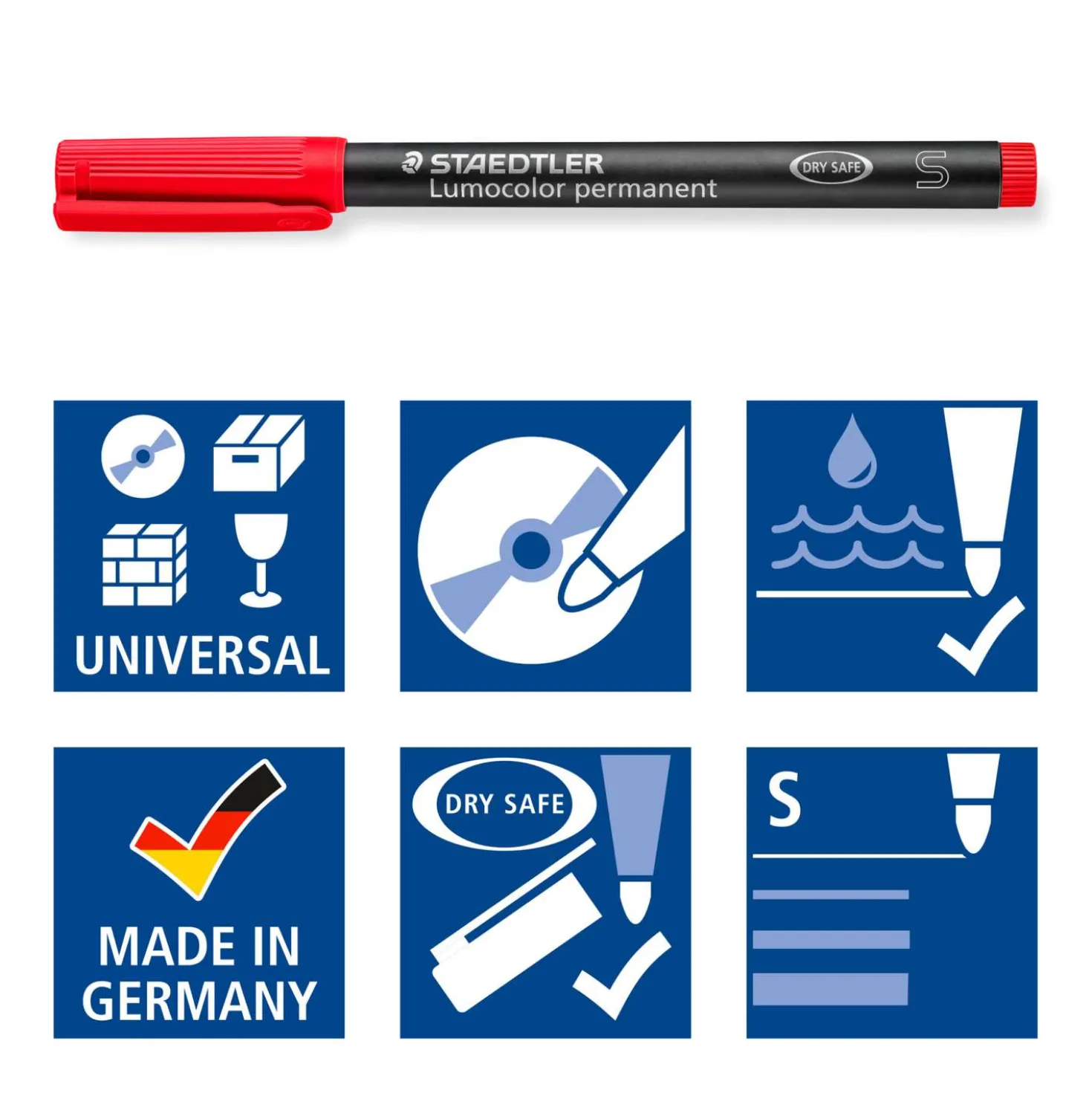 STAEDTLER® Lumocolor® permanent pen 313, einzeln
