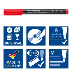 STAEDTLER® Lumocolor® permanent pen 317, einzeln