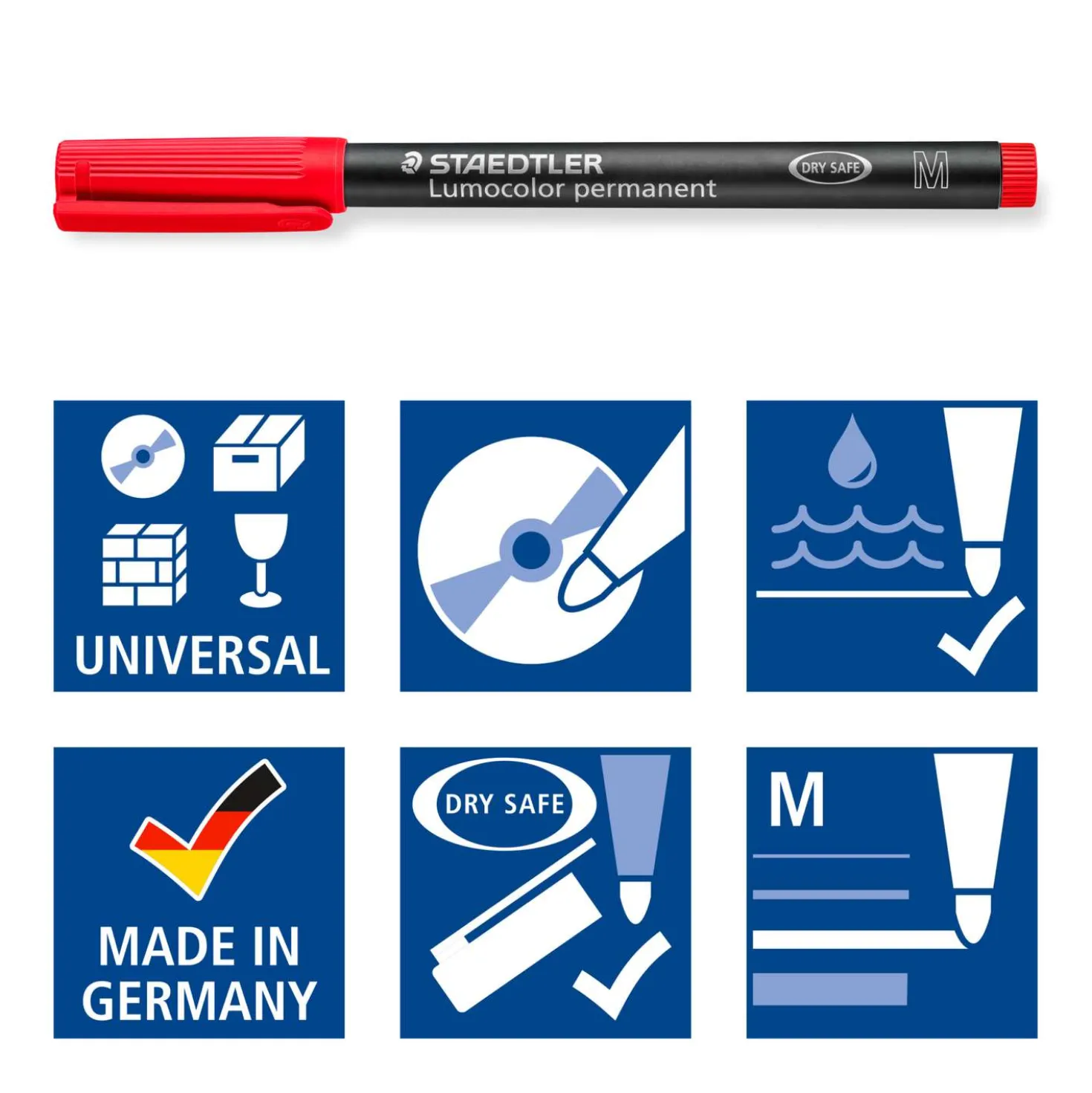 STAEDTLER® Lumocolor® permanent pen 317, einzeln