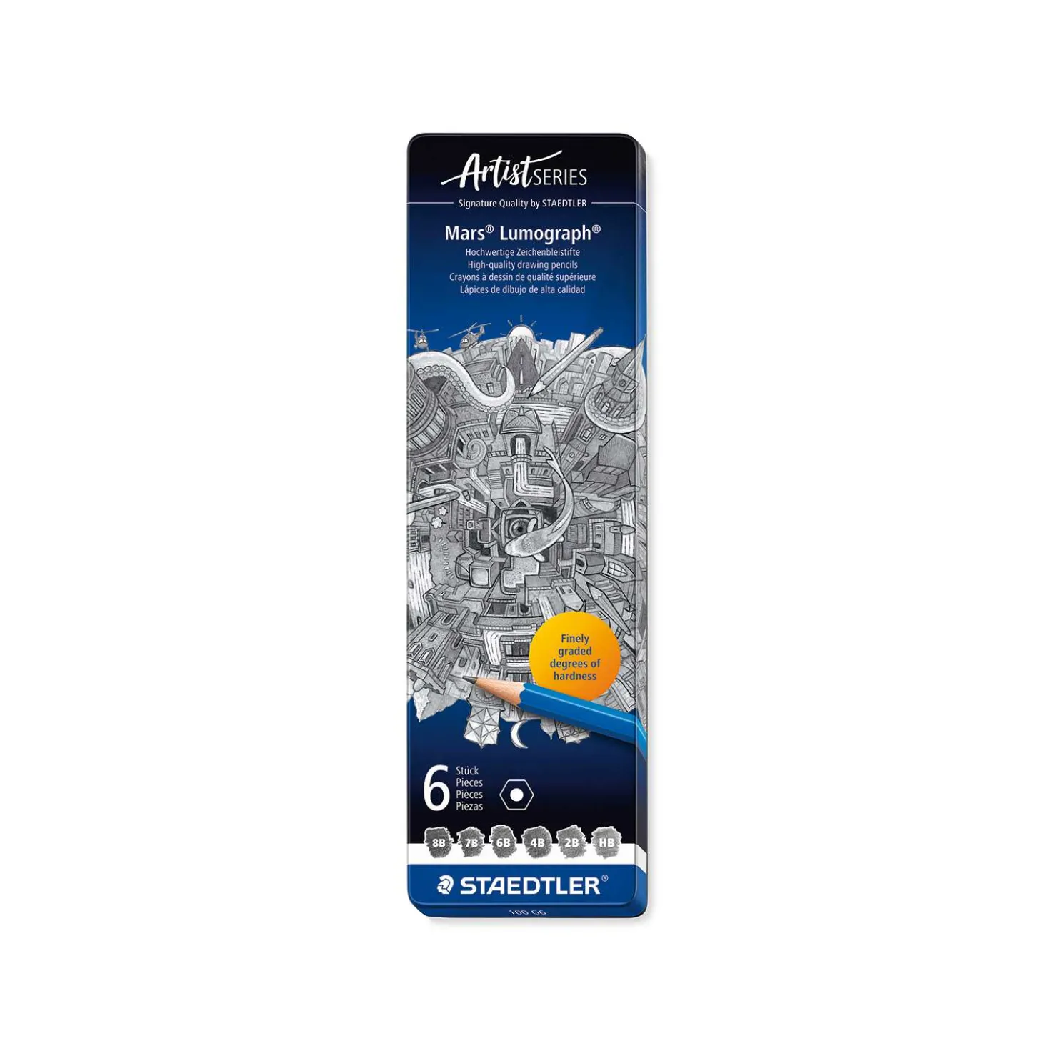 STAEDTLER® Mars® Lumograph® 100 Zeichenbleistifte, Sets