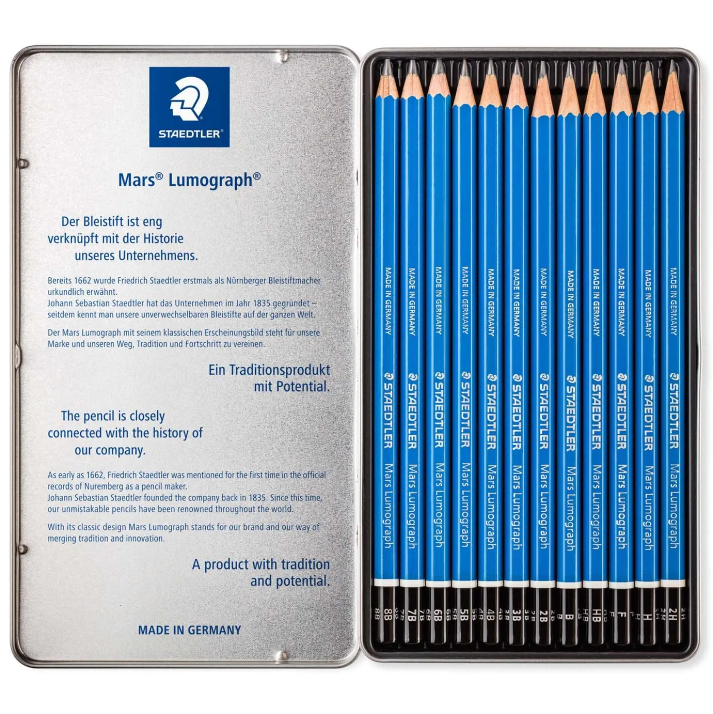 STAEDTLER® Mars® Lumograph® 100 Zeichenbleistifte, Sets