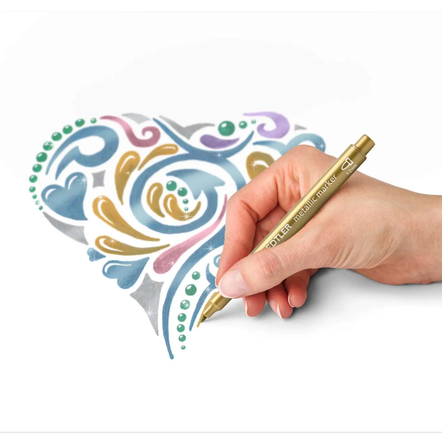 STAEDTLER® Metallic Marker 8323 5er-Set