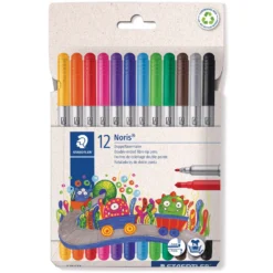STAEDTLER® Noris® 320 Doppelfasermaler, 12er-Set