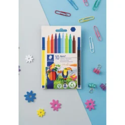 STAEDTLER Noris 326 Fasermaler – 10er Kartonetui