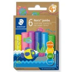 STAEDTLER® Noris® jumbo, Plastilin-Knete 6er-Sets