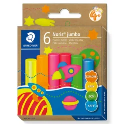 STAEDTLER® Noris® jumbo, Plastilin-Knete 6er-Sets