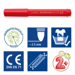 STAEDTLER® Noris® junior Jumbo Fasermaler 329
