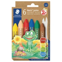 STAEDTLER® Noris® junior 224 Wachsmalkreiden-Sets
