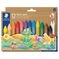 STAEDTLER® Noris® junior 224 Wachsmalkreiden-Sets