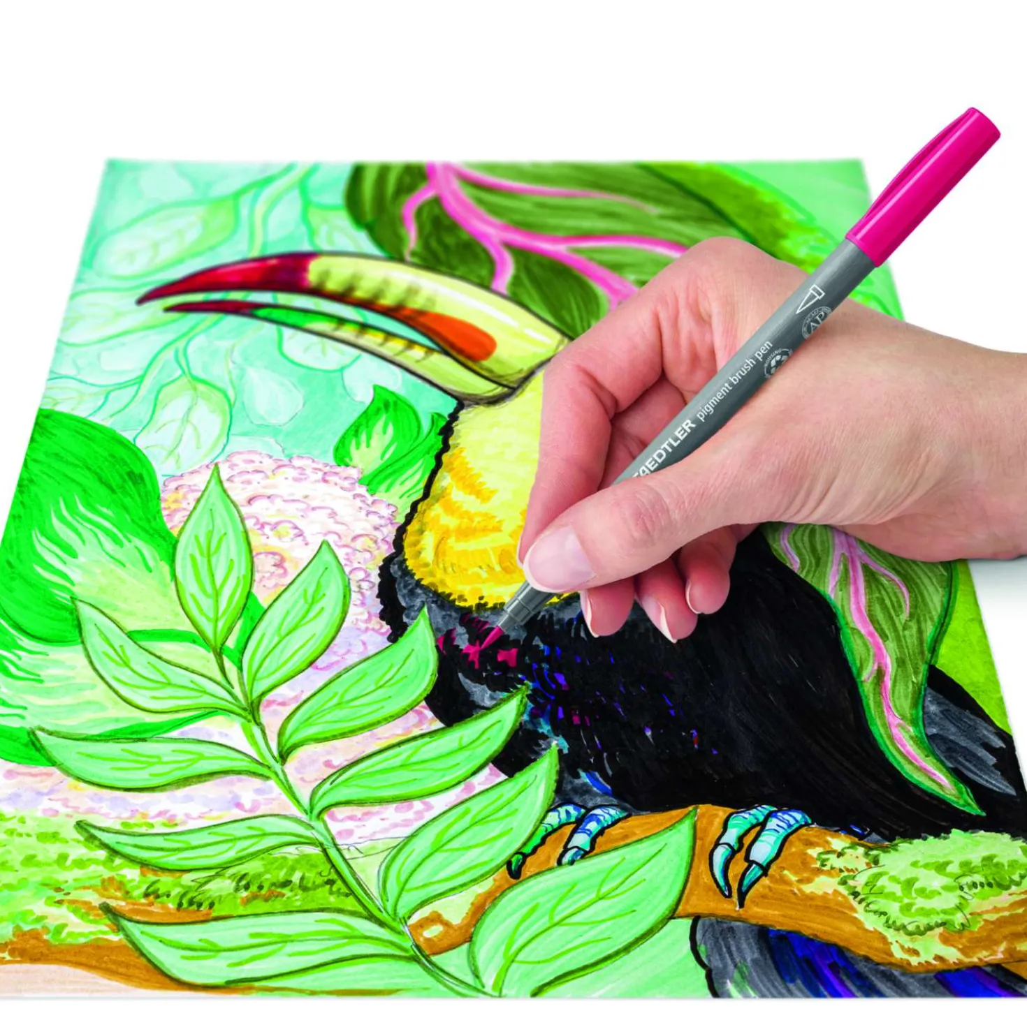 STAEDTLER® pigment arts pen brush371, 12er-Sets