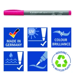 STAEDTLER® pigment arts pen brush371, 12er-Sets