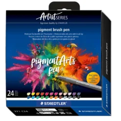 STAEDTLER® pigment arts pen brush 371, 24er-Set
